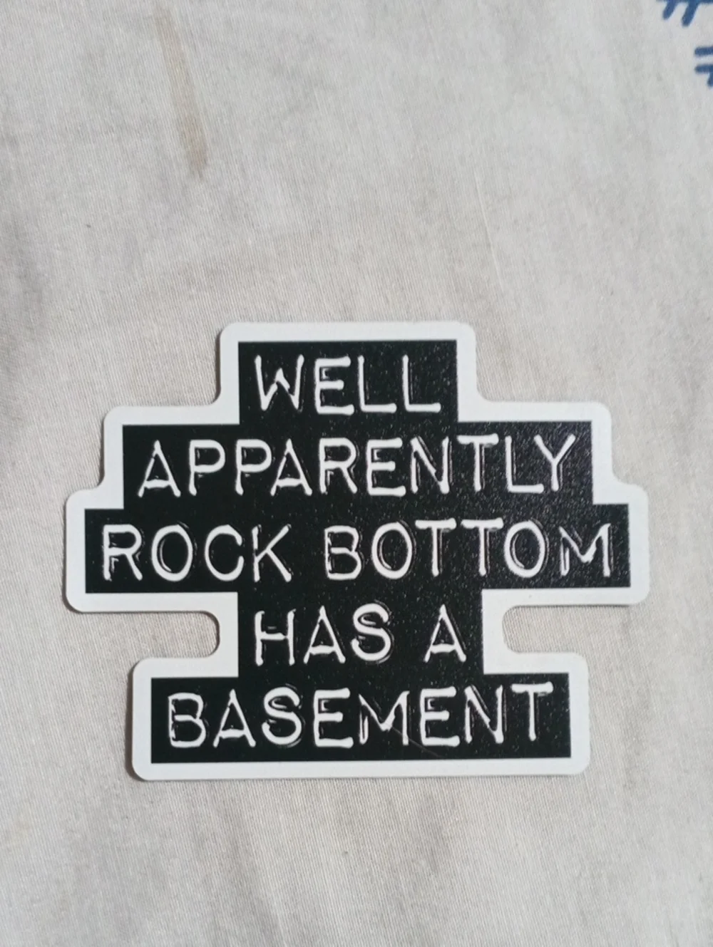 Black & White Humorous Magnet -